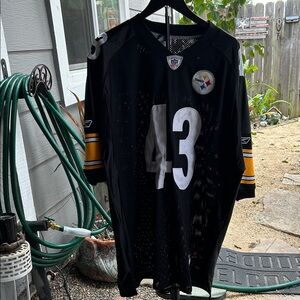 Pittsburgh Steelers Troy Polamalu Stitched Jersey size men’s 56
